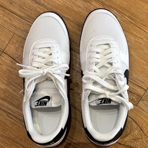 Nike Classic White and Black Shoes